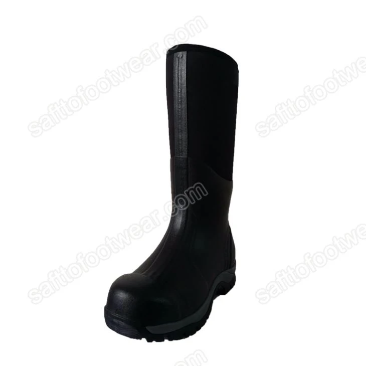 Rubber Safety Boots For Heavy Work